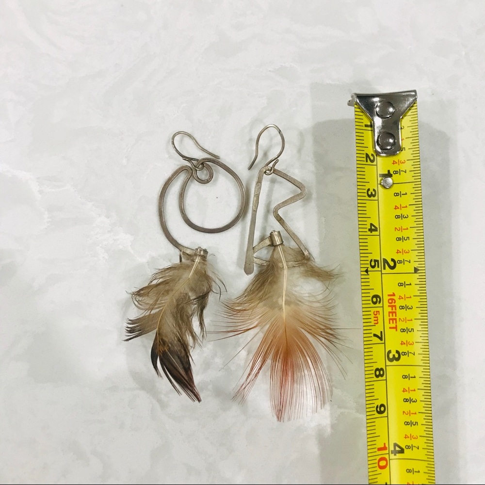 Feather earrings - Picture 5 of 5